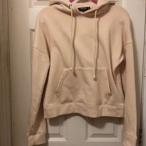 Missguided Petite Beige/Cream hoodie